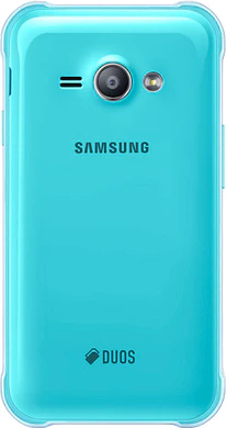Samsung Galaxy J1 Ace Duos azul volver