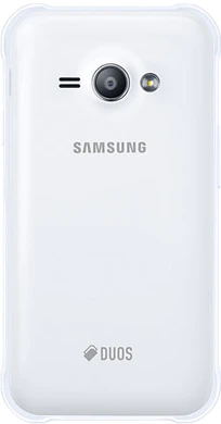 Samsung Galaxy J1 Ace Duos blanco volver