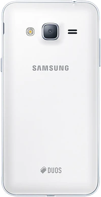 Samsung Galaxy j3 2016 duos wit achterkant