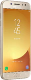 Samsung Galaxy j5 2017 duos goud voorkant linkerzijkant