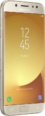 Samsung Galaxy j5 2017 gold front left side