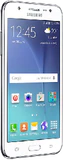Samsung Galaxy J5 white front left side