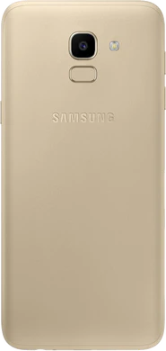 Samsung Galaxy J6 goud achterkant