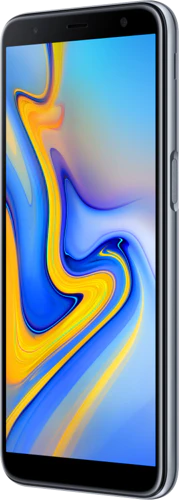 Samsung Galaxy j6 plus voorkant rechterzijkant grijs