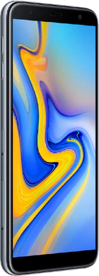 Samsung Galaxy j6 plus grigio copertina frontale lato sinistro