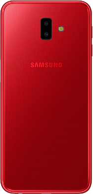 Samsung Galaxy j6 plus rosso indietro