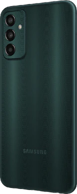 Samsung Galaxy M13 grön tillbaka vänster sida