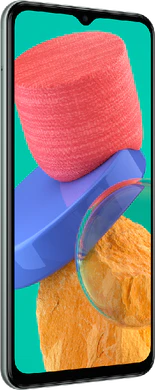Samsung Galaxy M33 green front left side