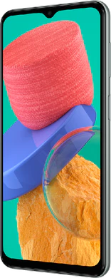 Samsung Galaxy M33 green front right side