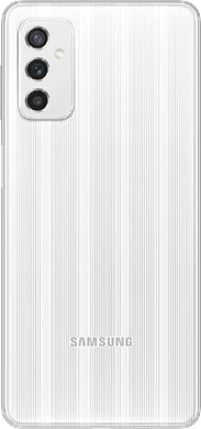 Samsung Galaxy M52 5G wit achterkant
