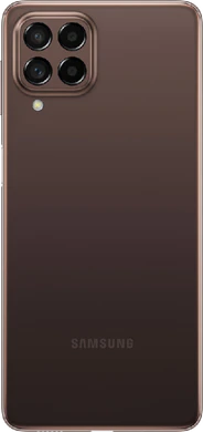 Samsung Galaxy M53 5G bruin achterkant