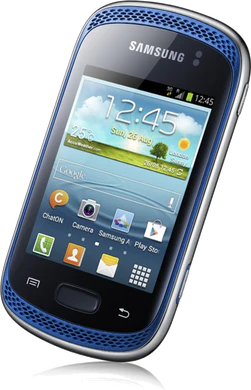 Samsung Galaxy Music schuin