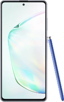 Samsung Galaxy Note 10 Lite sølv pverview