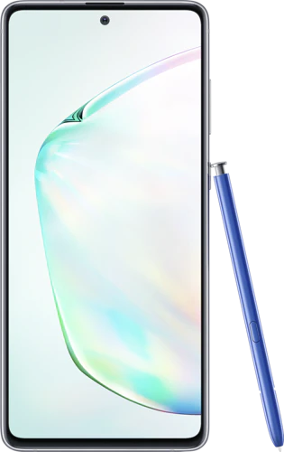 Samsung Galaxy Note 10 Lite sølv pverview