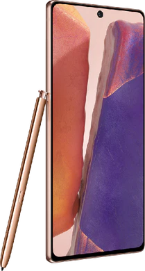 Samsung Galaxy note 20 bronze overview