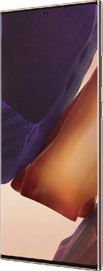 Samsung Galaxy Note 20 Ultra bronze Vorderseite rechte Seite