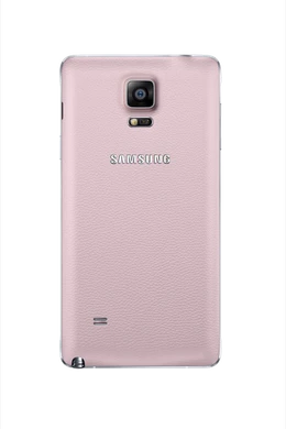 Samsung Galaxy Note 4 blossom pink achterkant