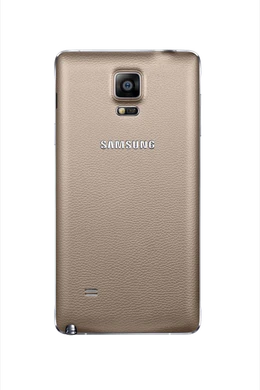 Samsung Galaxy Note 4 goud achterkant