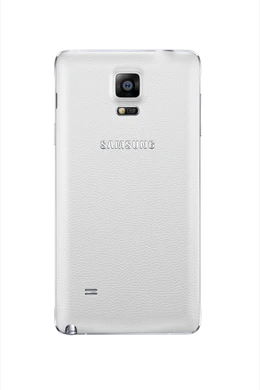 Samsung Galaxy Note 4 wit achterkant