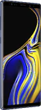 Samsung Galaxy Note 9 blue front left side