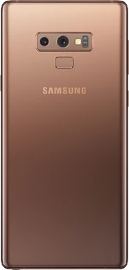 Samsung Galaxy Note 9 brown back