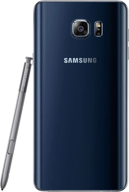 Samsung Galaxy note5 achterkant with spen zwart sapphire