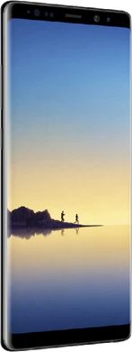 Samsung Galaxy Note8 Duos noir couverture côté gauche