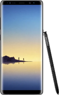 Samsung Galaxy Note8 Duos couverture pen noir