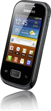 Samsung Galaxy Pocket S5300 schuin