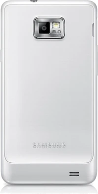 Samsung Galaxy S II Plus bakside hvit