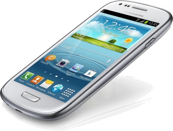 Samsung Galaxy S III mini schuin Samsung Galaxy S III mini schuin