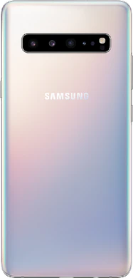 Samsung Galaxy S10 5G zilver achterkant