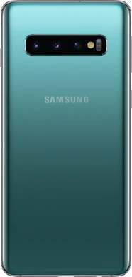 Samsung Galaxy S10 groen achterkant