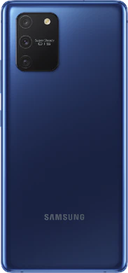 Samsung Galaxy S10 Lite blauw achterkant