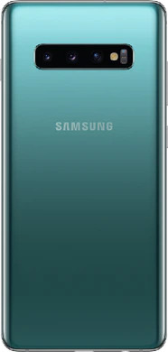 Samsung Galaxy s10 plus groen achterkant