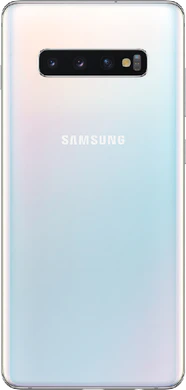 Samsung Galaxy s10 plus wit achterkant