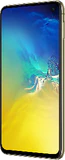 Samsung Galaxy S10e yellow front right side