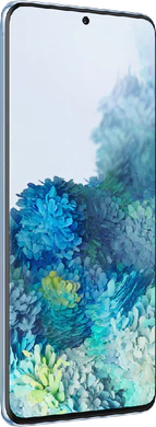 Samsung Galaxy s20 plus 5g blue front left side