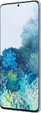 Samsung Galaxy s20 plus 5g blue front right side
