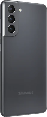 Samsung Galaxy S21 grigio indietro lato destro