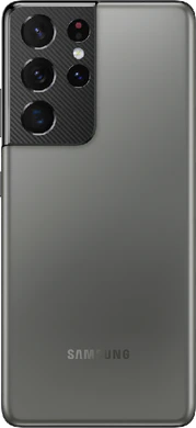 Samsung Galaxy S21 Ultra grijs achterkant