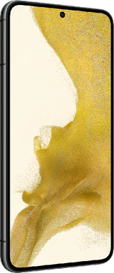 Samsung Galaxy S22 nero copertina frontale lato sinistro