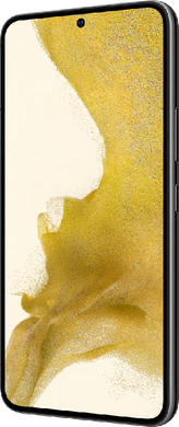 Samsung Galaxy S22 nero copertina frontale lato destro