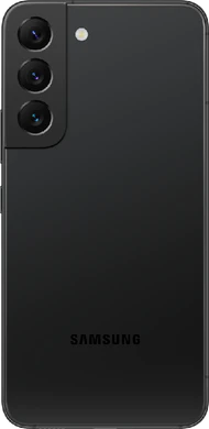 Samsung Galaxy S22 nero indietro