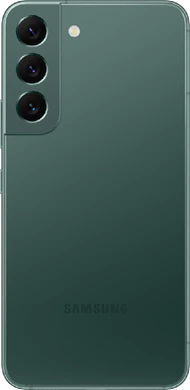 Samsung Galaxy S22 verde indietro