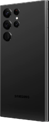 Samsung Galaxy S22 Ultra schwarz Rückseite linke Seite