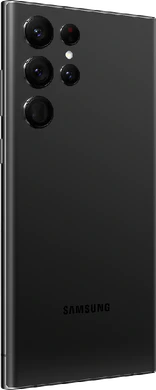 Samsung Galaxy S22 Ultra schwarz Rückseite rechte Seite