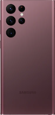 Samsung Galaxy S22 Ultra burgundy rot Rückseite
