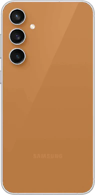Samsung Galaxy S23 FE oranje achterkant
