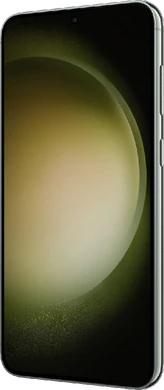Samsung Galaxy s23 plus green front right side